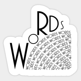 Words Sticker